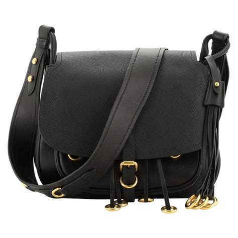 prada corsaire messenger bag calfskin and saffiano leather reviews|Prada moon purse.